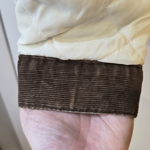 VTG 70s Levis Corduroy Sherpa Lined Jacket Brown Mens 44 - Picture 9 of 14